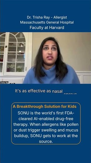 End Your Child's Allergy Sleep Struggles with SONU