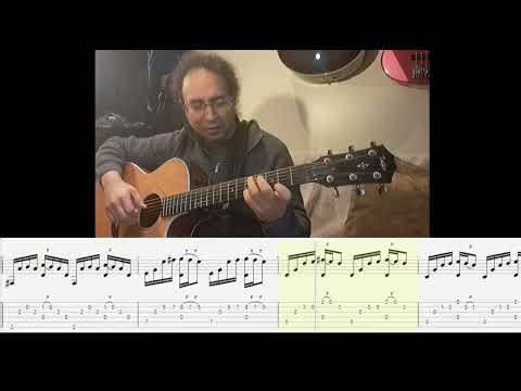 FriendlySanj Fingerpicking Exercise Piece #5