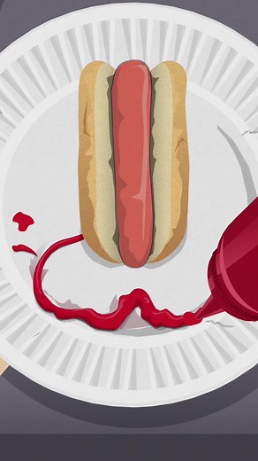 Let DikinBaus put a smile on your buns on National Hot Dog Day! 🌭 #southpark #hotdog #hotdogs #dikinbaus #butters