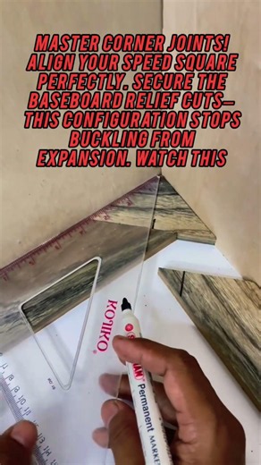 ​Stop Ruining Your Trim With Incorrect Cuts!#CarpentryTrick#Carpentry#WoodworkingHacks#DIYRenovation
