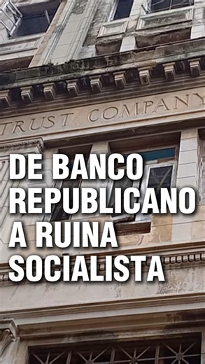 🚨 Sucio, abandonado y vandalizado: Así está el The Trust Company Building, una joya arquitectónica de La Habana que fue parte del antiguo distrito financiero de la capital. | CubaNet Noticias