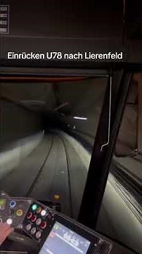 #u78 #Rheinbahn #Düsseldorf #hf6 #einrücker #einfahrt #tunnel #ubahn #führerstandsmitfahrt #öpnv