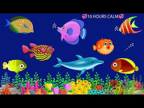 🌙💞Baby Sleep Music with Ocean Waves💤Gentle Lullaby ♫OceanSnuggle Lullabies🐟#53
