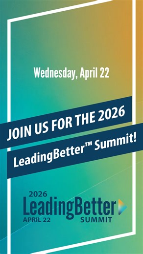 The region’s largest leadership event returns, and now is the time to plan for your organization. One day. Real conversations. Practical tools that leaders can use immediately. The LeadingBetter™ Summit brings leadership teams together to strengthen communication, build trust, and lead confidently through change. This shared development experience creates alignment across teams and impact that lasts long after the event. Early discounted registration is available now. Bring your leaders together
