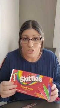 Freezy Pops! Skittles, Starburst & Sunkist #freezypops #freezerpops #otterpops #Popsicles #tastetest