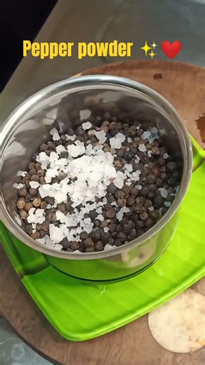 Mini vlog #1044-💁 How to make pepper powder ✨❤️🎇 #minivlog