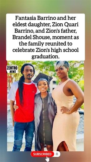 Fantasia & Zion’s Emotional Graduation Reunion 🎓❤️ #shorts