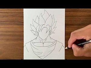 How to Draw Goku SSJ2 Step by Step | Dragon Ball