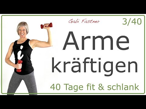 3/40❗️30 min. Arme und Schultern kräftigen | mit Kleinhanteln