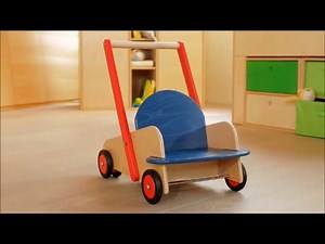 Watch HABA Walker Wagon - First Push Toy with Seat & Storage for 10 Months and Up on Amazon Live