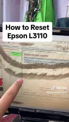 How to Reset Epson L3110 Printer - Step-by-Step Guide