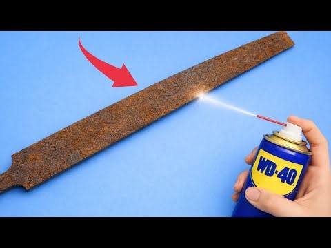 How to Sharpen a Dull, Rusty Metal File to Razor Sharp | Unexpected Results!