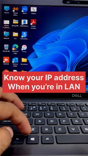 6.2K views · 86 reactions | Windows command for How to know your pc IP address || #computer #window11 #tech #laptop #computertips #laptoptips #technology #pctipsandtricks #shorts #reelindia #reels #pctips #india | Techoilyas | Facebook