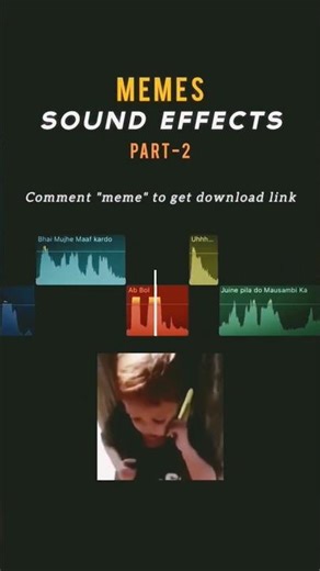 Comment 'Meme' and get download link to your DM for these viral meme sound effects. #memesounds #mem