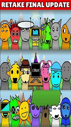 Incredibox Sprunki Retake Final Update *MIX VERSION*