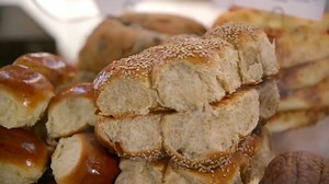 12K views · 91 reactions | An American tradition calls for an American classic: Parker House Rolls! Join us on a visit to the home of Parker House Rolls, Hot Bread Kitchen in Brooklyn, NY as we watch how they are made from scratch each day. Plus, pick up a copy of their cookbook to give it a try at home or order them online ready to heat and eat! #SLTthanksgivingtable bit.ly/2eMxs9i | Sur La Table | Facebook