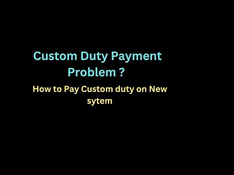 How to Pay Custom duty on icegate I How to find challan on icegate I Custom duty payment issue I