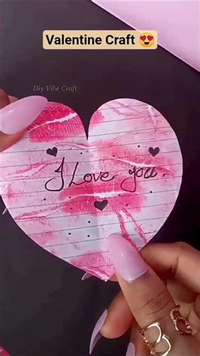 ❤️ Satisfying Proposal Card Making💌| Easy Paper Craft DIY | So Romantic #ProposalCard#ValentinesDIY