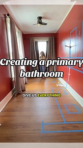 4.3K views · 4.5K reactions | Creating a primary bathroom from scratch  #bathroomremodel #bathroommakeover #bathroominspo | Lindsey and Tyler | Facebook