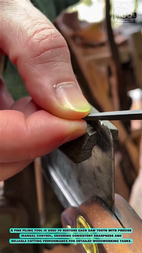 Manual Filing Tool for Restoring Saw Teeth #innovationtools