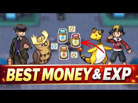 The BEST Money & EXP Farm (Early/Late Game Guide) | Pokémon Heartgold & SoulSilver