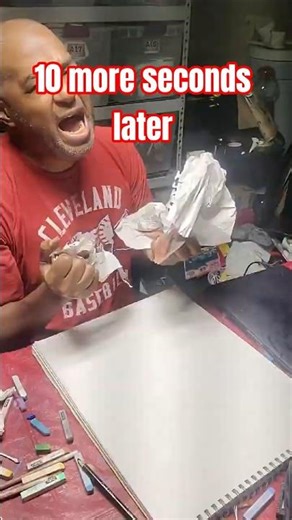 Regretting my regrets when I first tore up my drawing