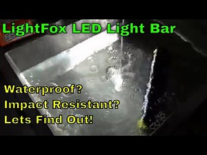 Lightfox Rigel Series LED Lightbar Test/Review