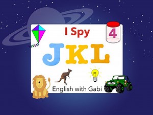I-Spy 4: JKL Letter Sounds