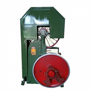 [Hot Item] Portable Wood Saw Machine Wood Working Vertical Band Sawmill with Table and Trolley