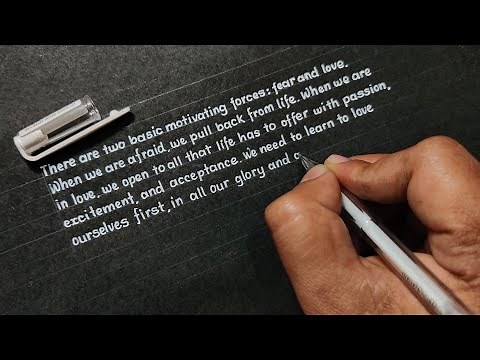 Simple and neat handwriting | Handwriting for beginners | English Handwriting