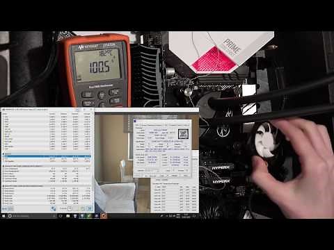 Fixing the VRM thermals of the ASUS Prime Z390-A with a 40mm fan and 2 zip-ties.