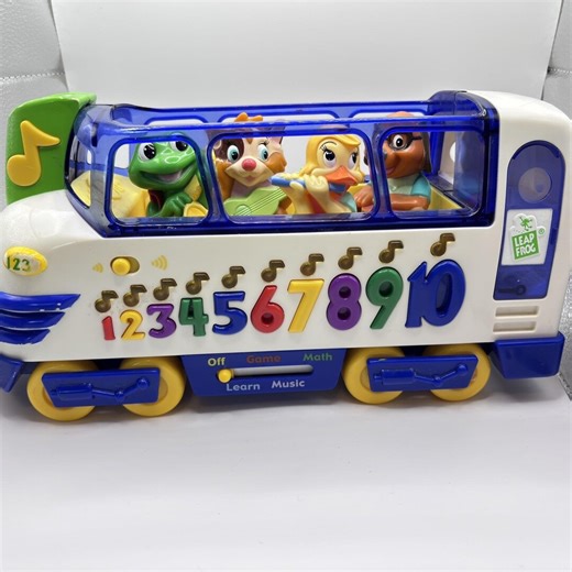 Vintage Leap Frog Count & Sing Express Train Bus Alphabet Toy WORKS - Etsy