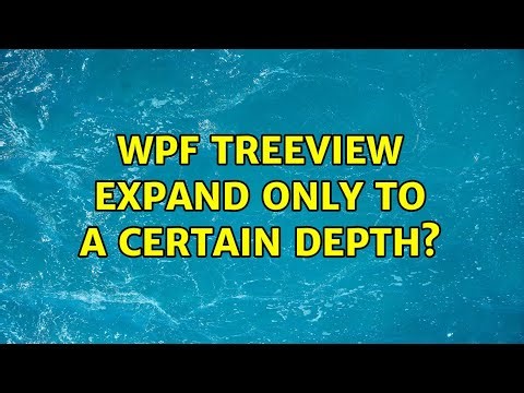 WPF Treeview Expand only to a certain depth?