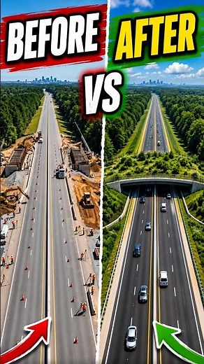 How Engineers Built This Amazing Wildlife Crossing