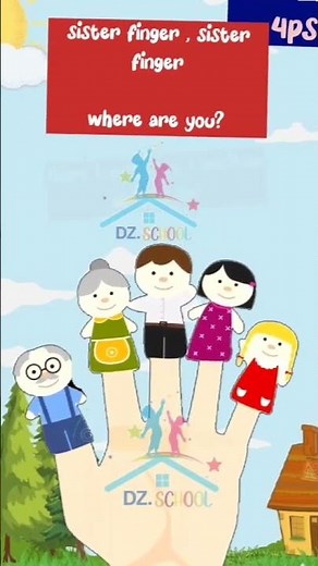 family finger 4ps السنة الرابعة ابتدائي العائلة #4ps