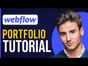 How To Create Portfolio Website In Webflow | Beginners Tutorial 2025
