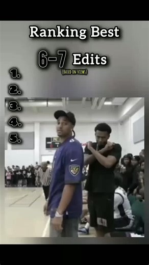 🥷🏻 on Instagram: "Ranking Most Viewed 6-7 Edits"
