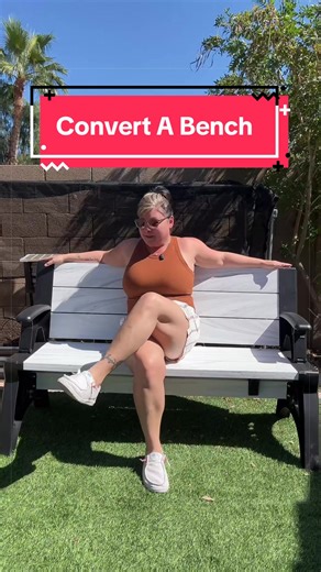 Space-saving outdoor patio furniture you didn’t know you needed This Convert-a-Bench Gen II XL transforms from a sturdy patio bench into a full table in seconds. Perfect for small backyards, balconies, porches, poolside seating, or flexible outdoor dining. Weather-resistant, heavy-duty, and ideal for families, BBQ nights, and hosting without bulky furniture taking over your space. Bench by day, table by dinner #convertabench #patiofurniture #outdoorfurniture #bench #tiktokshopcreatorpicks @QVC, 