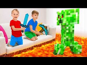 Blockworld Survival with Chris and Michael