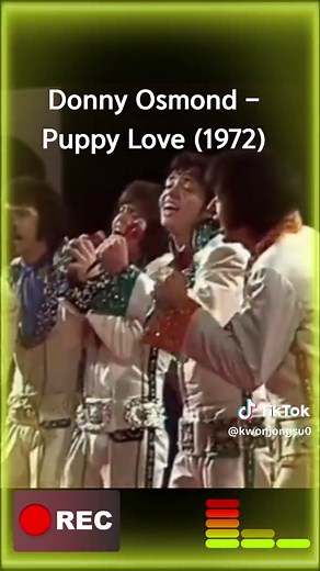 Donny Osmond Puppy Love 1972