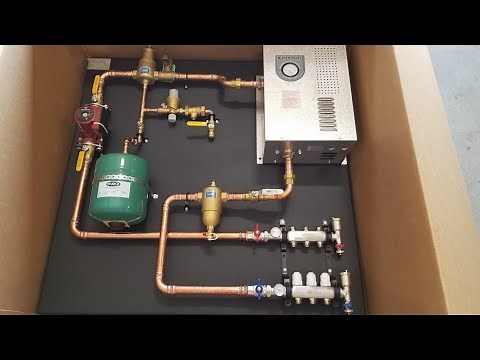 T1Z8 Electric Closed Loop Boiler Single Zone Thermolec Installation