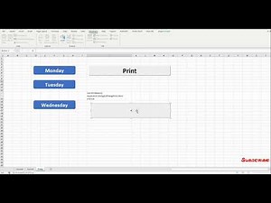 Links in Excel to Quickly Navigate In Worksheets with Buttons