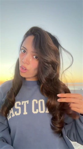 Finally a overnight heartless curling method I can sleep in #overnightcurls #heatlesshairstyles