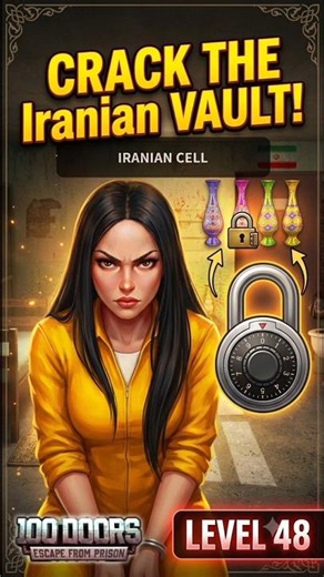 Level 48 100 Doors: Iranian Cell Escape! 🔓