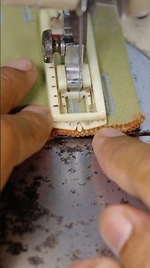 buttonhole sewing process using special machine #sewing #sewingtechnique #143