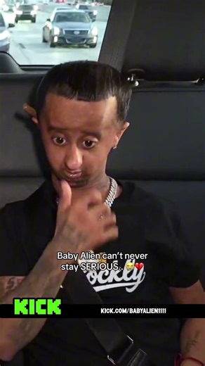 Baby Alien can’t never stay SERIOUS.. 😭💔 #babyalien #funny #fyp #viral