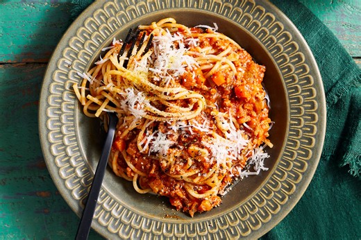 Colin’s spaghetti Bolognese recipe