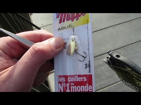 How to add Weight to small Spinners and light Fishing Lures (Mepps etc)