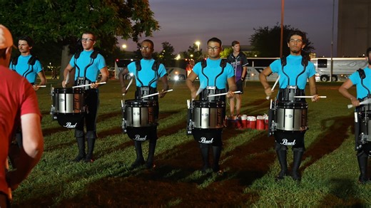 Boston Crusaders in the lot at Finals! 🔥🥁 DCI World Championships Indianapolis, IN #PearlDrums #PearlAdams #DCI2025 | Pearl/Adams Marching Percussion