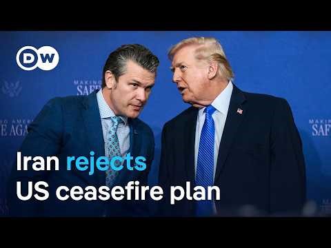 US-Iran ceasefire: What's in Iran's counter proposal? | DW News